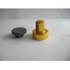 20口徑金色六角鋁蓋灰色橡膠塞有現貨提供